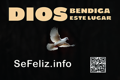Dios bendiga este lugar-paloma