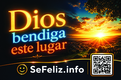 Dios bendiga este lugar-B