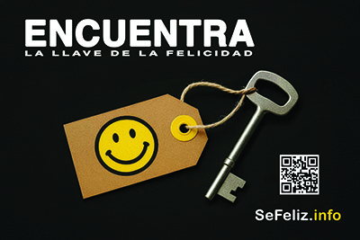 Encuentra la llave de la felicidad